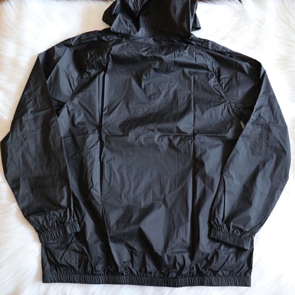 NEW Champion Black Oversized Wind Breaker Jacket Small - Picture 4 of 6